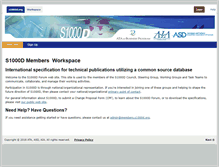 Tablet Screenshot of members.s1000d.org